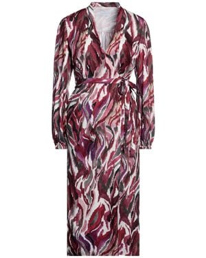 Nenette Midi Dress - Red