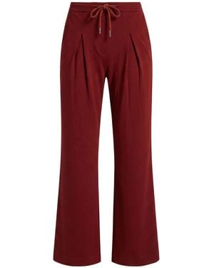 Manila Grace Pants Viscose, Polyamide, Elastane - Red