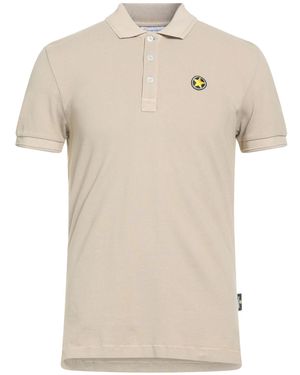 Star Point Polo Shirt Cotton - Natural