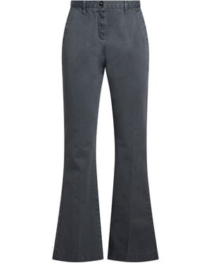 Massimo Alba Pants Cotton - Blue
