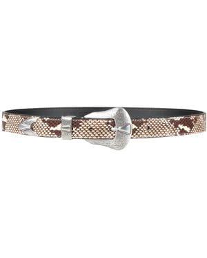 KATE CATE Cream Belt Leather - White