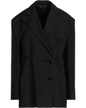 Lanvin Blazer Wool, Polyester - Black