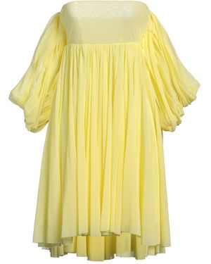 Philosophy Di Lorenzo Serafini Mini Dress Polyamide - Yellow