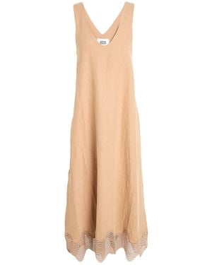 Alpha Studio Sand Maxi Dress Linen, Viscose - Natural