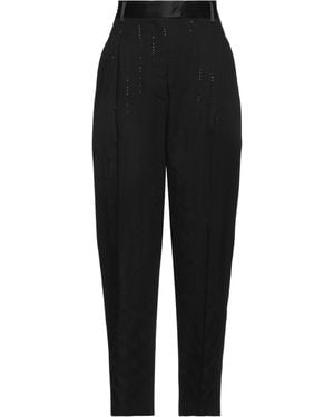 Jucca Pants Viscose, Wool, Polyamide, Polyester - Black