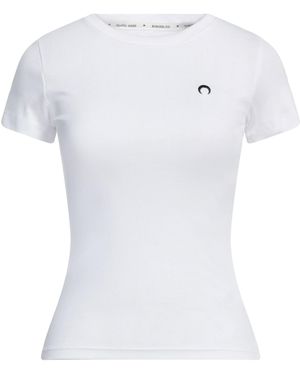 Marine Serre T-Shirt Cotton - White