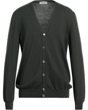 Gran Sasso Dark Cardigan Virgin Wool - Black