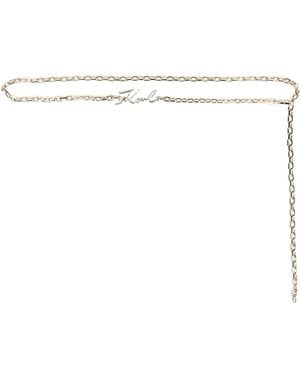 KARL LAGERFELD Belt - White