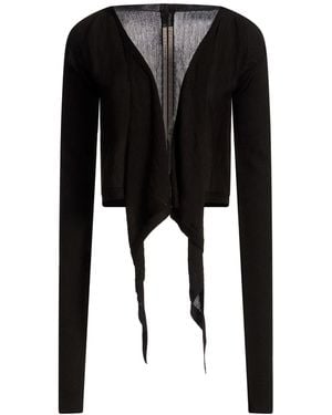 Rick Owens Wickelpullover - Schwarz
