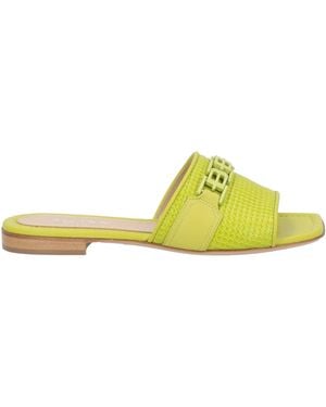 Baldinini Lime Sandals Leather - Yellow