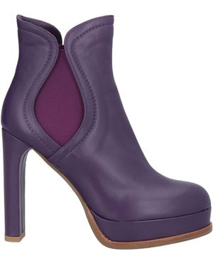 Chantal 1962 Ankle Boots Leather - Purple