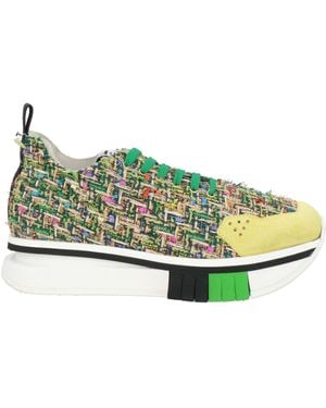 Fabi F65 Sneakers Leather, Textile Fibers - Green