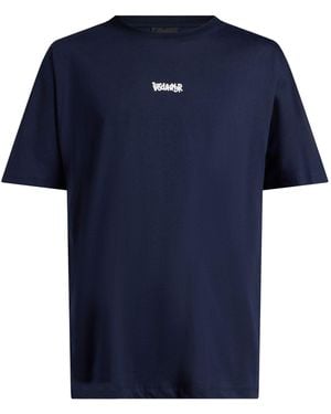 DISCLAIMER T-Shirt Cotton - Blue