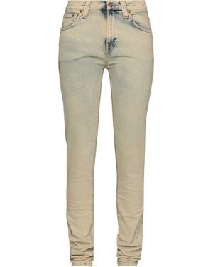 Nudie Jeans Denim Trousers - Natural
