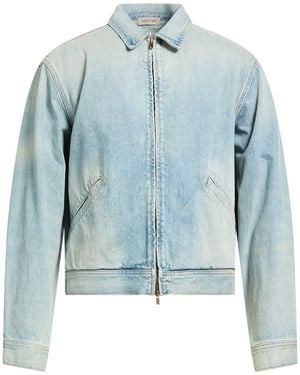 Fear Of God Denim Outerwear Cotton - Blue