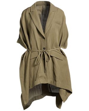 Masnada Overcoat & Trench Coat - Green