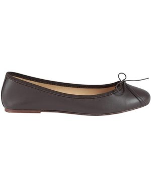 BALLERETTE Colonna Ballet Flats Soft Leather - Gray
