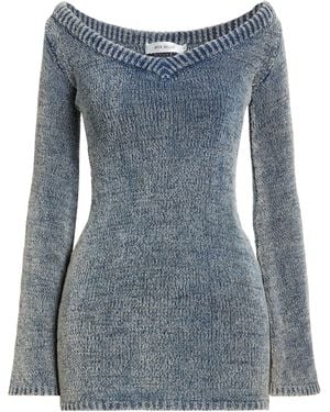 AYA MUSE Mini Dress - Blue