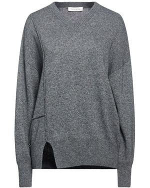 Manila Grace Sweater Viscose, Polyamide, Wool, Cashmere - Gray