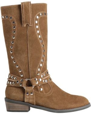 ALMA BLUE Boots - Brown