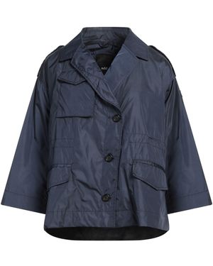 Add Overcoat & Trench Coat - Blue