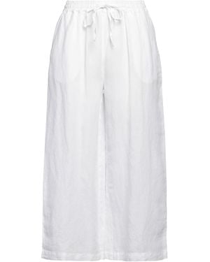 120% Lino Trouser - White