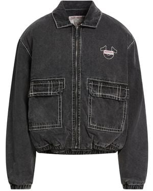 TRUE RELIGION Denim Outerwear Cotton, Polyester - Black