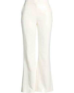Galvan London Pants Viscose, Linen - White