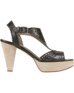 Rossano Bisconti Sandals Leather - Black