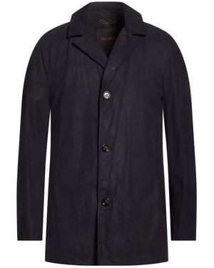Moorer Midnight Jacket Synthetic Fibers - Blue