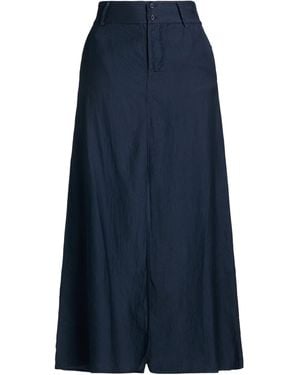 Crossley Maxi Skirt Cotton, Silk - Blue