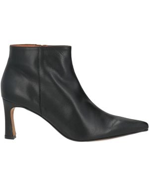 Ángel Alarcón Ankle Boots Leather - Black