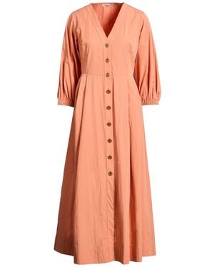 Twinset Vestido Midi - Naranja