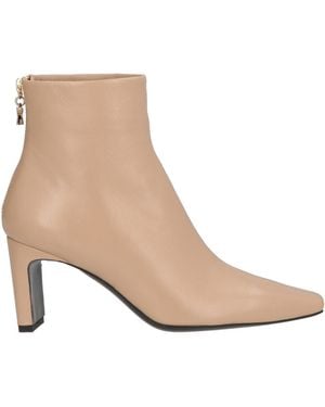 Kalliste Ankle Boots Leather - Natural
