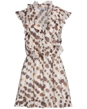 Please Mini Dress Lyocell, Polyamide - Brown