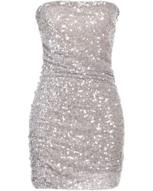 Aniye By Mini Dress Polyester, Elastane - Grey