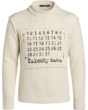 Takeshy Kurosawa Pullover - Blanco