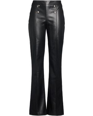 Gaelle Paris Trousers Polyurethane - Black