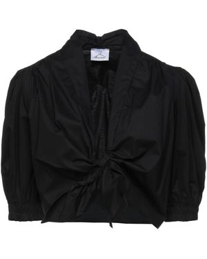 Berna Shirt Cotton, Elastane - Black