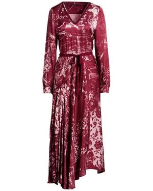 High Midi Dress - Red