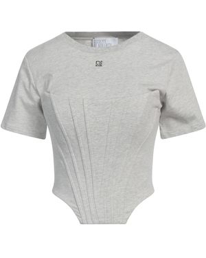 GIUSEPPE DI MORABITO T-Shirt Cotton - Grey
