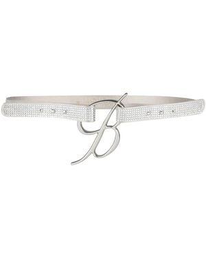 Blumarine Cinturón - Blanco