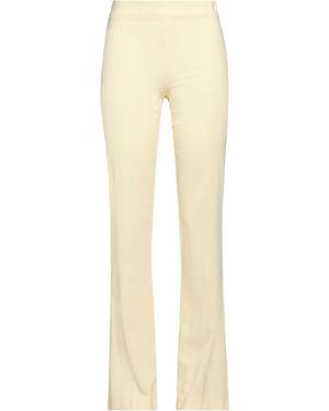 Jucca Ivory Trousers Viscose, Elastane - Natural
