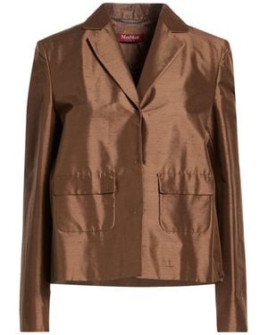 Max Mara Blazer Silk - Brown