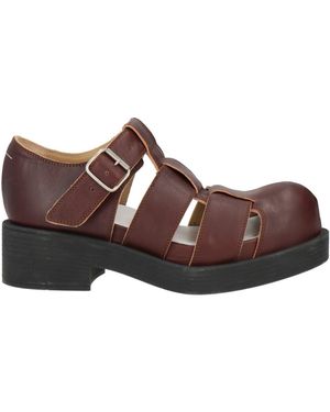 MM6 by Maison Margiela Sandals Leather - Brown