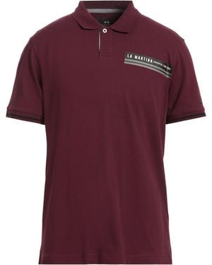 La Martina Polo Shirt Cotton, Elastane - Red