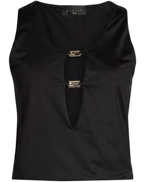 Gaelle Paris Tops - Black