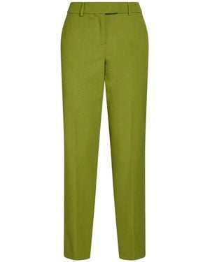 Marella Trousers Polyester, Viscose, Elastane - Green