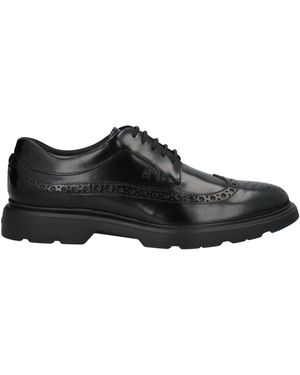 Hogan Lace-up Shoes - Black