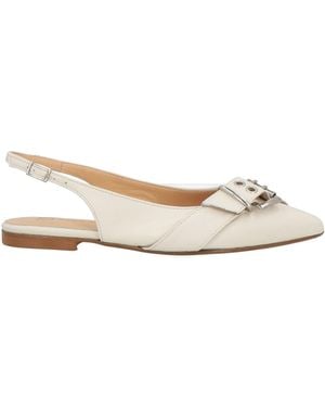 Divine Follie Cream Ballet Flats Leather - Natural
